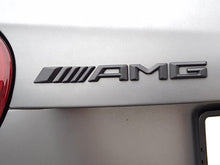 Load image into Gallery viewer, AMG Boot Trunk lid Badge 185mm Length x 18mm Height Satin Black