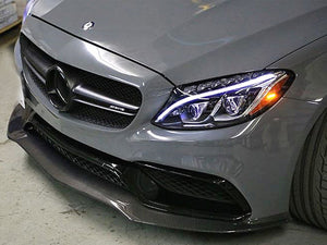 C63 AMG Carbon Fiber Front Splitter