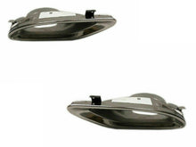 Carica l&#39;immagine nel visualizzatore di Gallery, Night Package Black Exhaust Tailpipes for AMG Line models Set of 2pcs