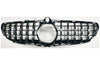 Mercedes AMG CLS63 C218 Panamericana GT GTS Grill Black with Chrome Bars CLS63 only after 2014