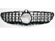 Load image into Gallery viewer, Mercedes AMG CLS63 C218 Panamericana GT GTS Grill Black with Chrome Bars CLS63 only after 2014