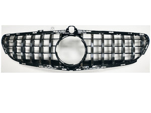 Mercedes AMG CLS63 C218 Panamericana GT GTS Grill Black with Chrome Bars CLS63 only after 2014