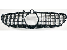 Load image into Gallery viewer, Mercedes AMG CLS63 C218 Panamericana GT GTS Grill Black with Chrome Bars CLS63 only after 2014