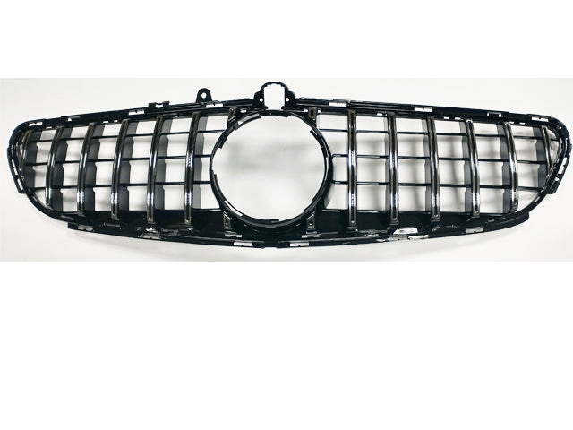 Mercedes AMG CLS63 C218 Panamericana GT GTS Grill Black with Chrome Bars CLS63 only after 2014