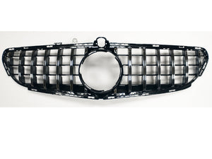 Mercedes AMG CLS63 C218 Panamericana GT GTS Grill Black with Chrome Bars CLS63 only after 2014