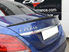 AMG C63 W205 Carbon Fibre Boot Trunk Spoiler Saloon