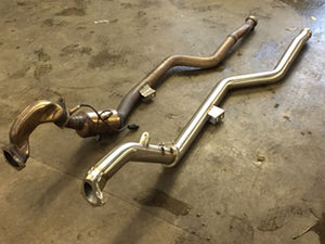 CLS63 downpipes