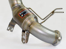 Load image into Gallery viewer, Mercedes AMG CLA45 Turbo downpipe with 100 cell sport catalyst from 2019