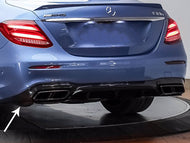 AMG E63 Carbon Fiber Fibre Diffuser Insert OEM AMG E63 E63 S ONLY MODELS UNTIL 2020