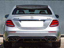 Load image into Gallery viewer, AMG W213 E53 Diffuser &amp; Tailpipe package Night Package OR Chrome Tailpipes MODELS UNTIL JUNE 2020