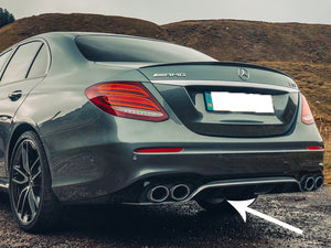 AMG W213 E53 Diffuser & Tailpipe package Night Package OR Chrome Tailpipes MODELS UNTIL JUNE 2020