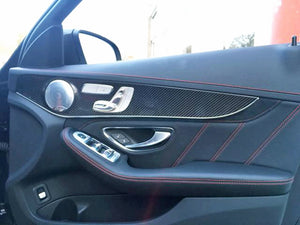 Mercedes GLC Carbon fiber door trims front
