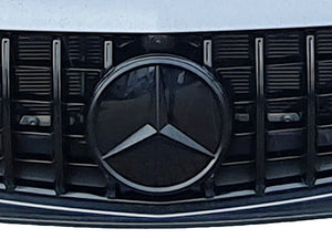 Adaptive cruise control system Emblem Gloss Black Star & Gloss Black emblem holder