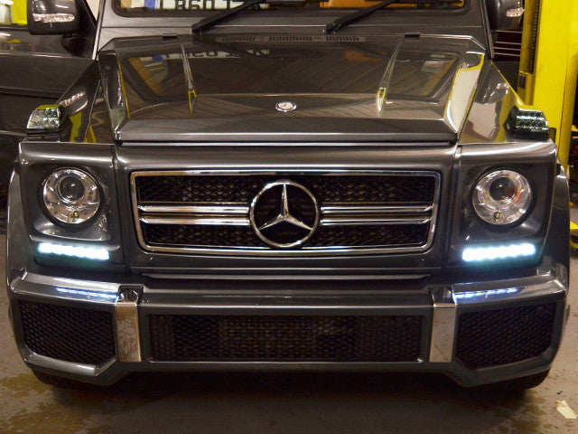 W463 G Wagen Headlamp LED DLR Daytime Running Lamp Surrounds