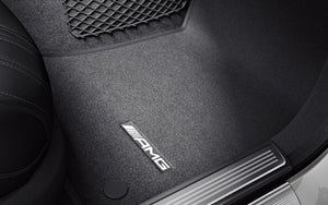 Genuine set of AMG floor mats LHD W205 C Class Saloon Sedan Estate Kombi