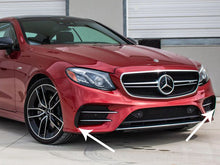 Afbeelding in Gallery-weergave laden, Mercedes E Class Coupe Cabriolet C238 A238 AMG Bumper flaps AMG E53 Look Gloss Black OEM