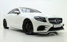 Afbeelding in Gallery-weergave laden, E Class Front Flics Set AMG Line Models E Class C238 Coupe A238 Cabriolet W213 Saloon S213 Estate Gloss Black