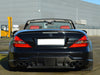 Mercedes SL R230 Carbon fibre fiber diffuser AMG SL63 SL65