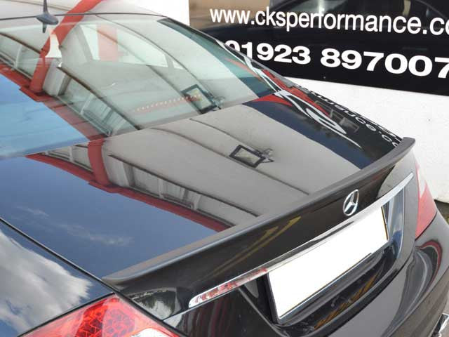 AMG CLS55 Style W219 CLS Boot Trunk Lid Spoiler Gloss Black