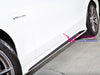 W205 C Class Carbon Fiber Side Skirts