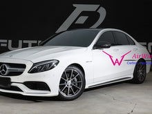 Load image into Gallery viewer, C63 AMG Carbon Fiber Side Skirts