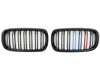 BMW X6M Grill tri colour