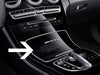 Mercedes C205 W205 S205 C Class AMG Piano Black Centre Console Trim Cover