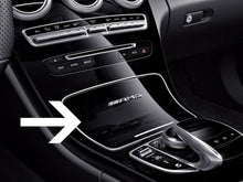 Carica l&#39;immagine nel visualizzatore di Gallery, Mercedes C205 W205 S205 C Class AMG Piano Black Centre Console Trim Cover