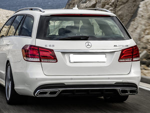 AMG W212 E63 Facelift Diffuser & AMG Tailpipe package