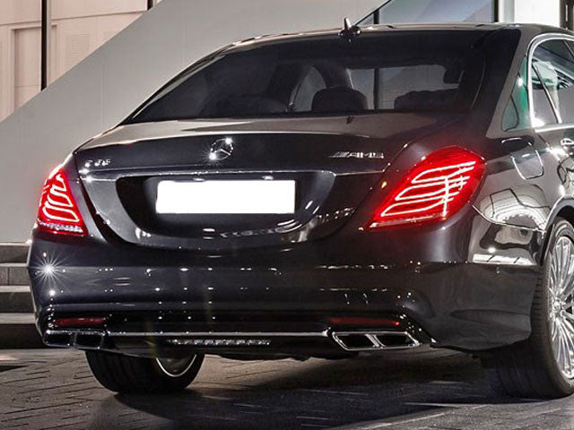 W222 S63 Rear diffuser