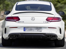 Load image into Gallery viewer, C63 S Carbon fiber diffuser