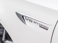 V8 Biturbo badge