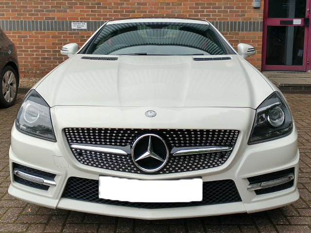 Mercedes-Benz SLC R172 純正フロントダイヤモンドグリル 即納便♪ メルセデス ベンツ 現行 SLC ルック ダイヤモンド