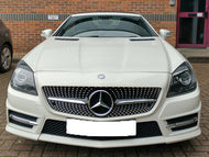 Mercedes SLK R172 Diamond Style Grille Black