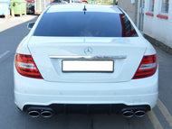 C63 AMG Diffuser