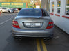 C Class W204 exhaust