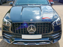 Indlæs billede til gallerivisning Mercedes GLE SUV Coupe W167 AMG Panamericana GT GTS Grille Gloss Black 2020 - June 2023
