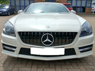 Mercedes SLK R172 Panamericana Grille Gloss Black