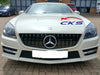 Mercedes SLK R172 Panamericana Grille Gloss Black