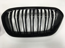 Load image into Gallery viewer, BMW 1 Series Twin Bar Black grilles