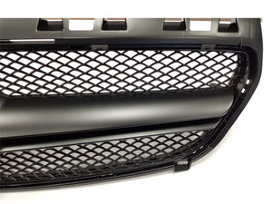 Matt Black Mercedes A Class grille