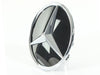 Distronic Emblem for Facelift 2019+ Models - Black with Chrome Star & Chrome Surround