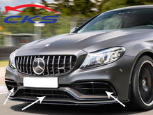 Afbeelding in Gallery-weergave laden, Mercedes AMG C63 Facelift Lower Grill Air Intake Set only for AMG C63