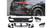 AMG GLE63 SUV Diffuser and Tailpipe package in Night Package Black or Chrome AMG Style