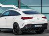 AMG GLE63 Coupe Diffuser and Tailpipe package in Night Package Black or Chrome