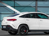 AMG GLE63 Coupe Diffuser and Tailpipe package in Night Package Black or Chrome AMG Style