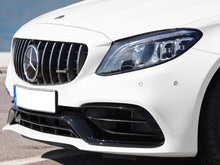 Indlæs billede til gallerivisning Mercedes AMG C63 Carbon Fibre Front trims Set 3pcs Coupe Cabriolet C63 C63 S