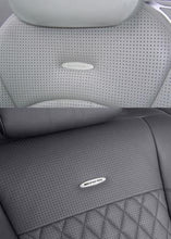 Indlæs billede til gallerivisning AMG Seat Logo - Pair in Brushed Aluminium finish