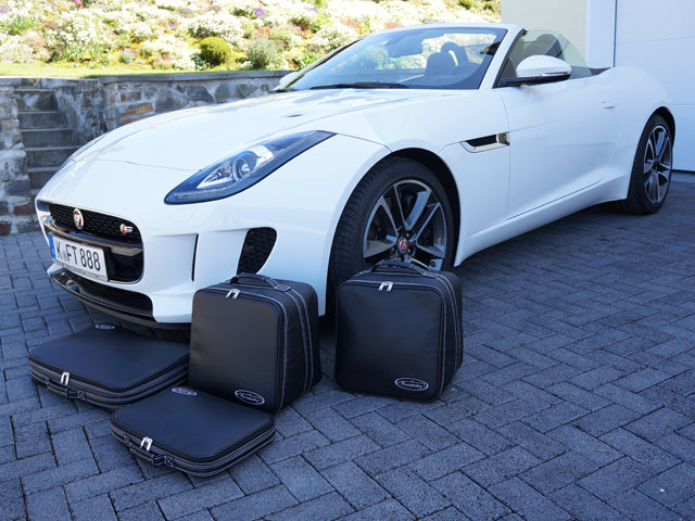 Jaguar F-Type Convertible Cabriolet Roadster bag Suitcase Set Models UNTIL MAY 2016