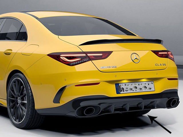C118 CLA35 Diffuser and Tailpipe Package - Models from 2019 onwards AMG Style